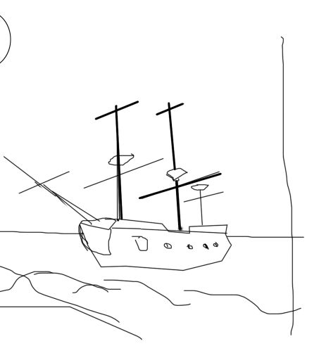 Creation of Ghost Ship: Step 1